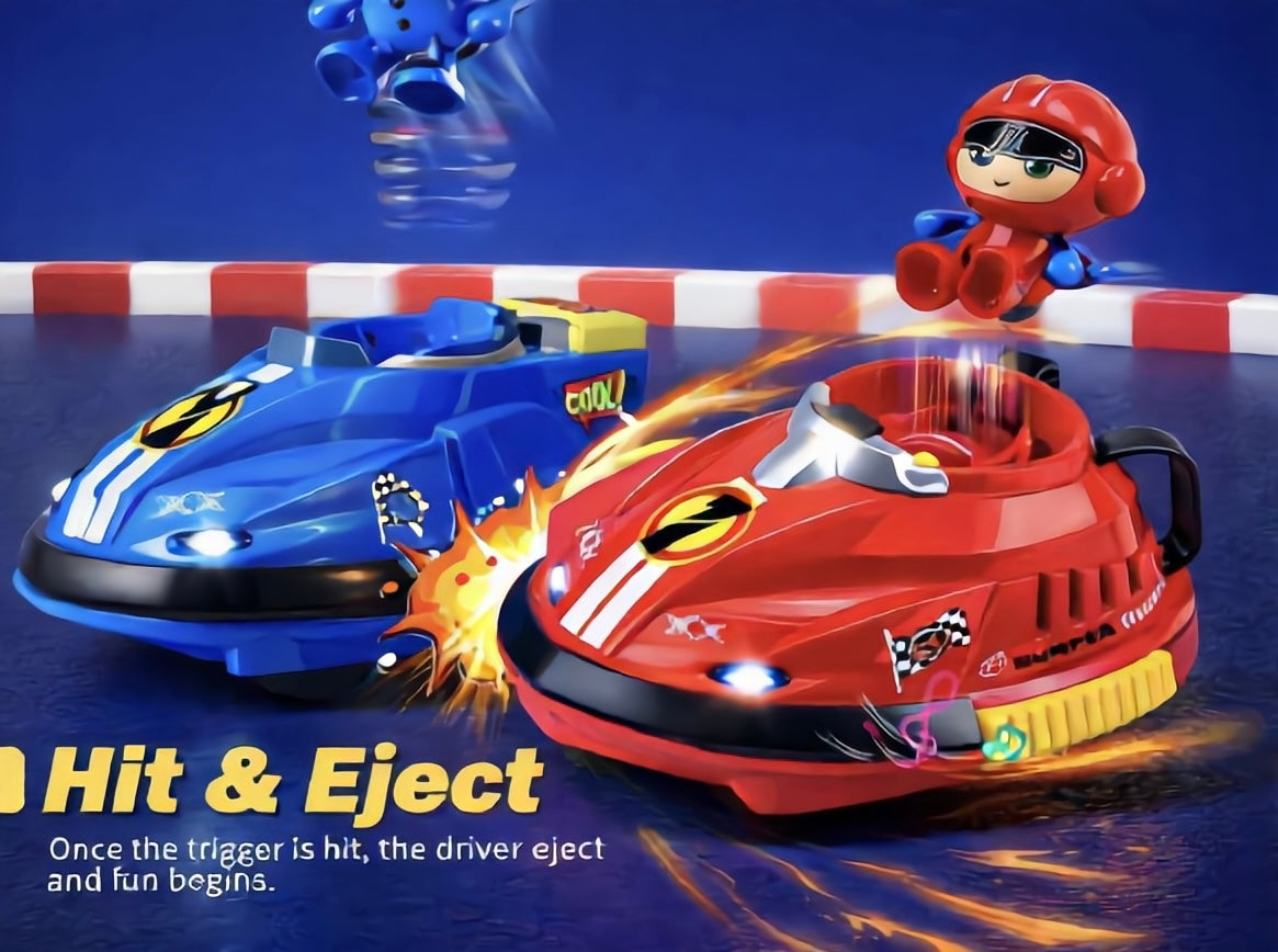 RC Bumper Battle Cars - 2 Player Remote Control Set