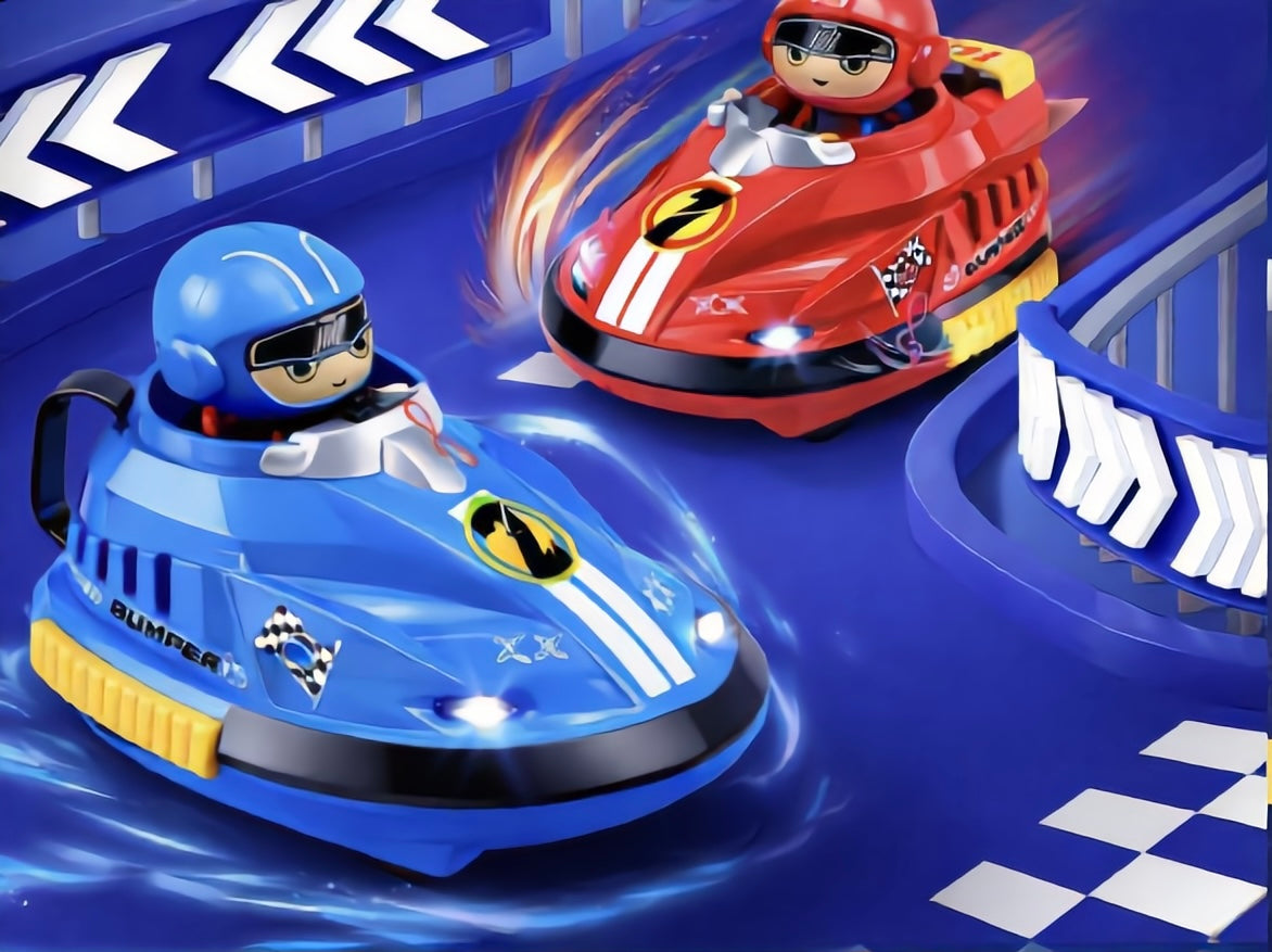 RC Bumper Battle Cars - 2 Player Remote Control Set